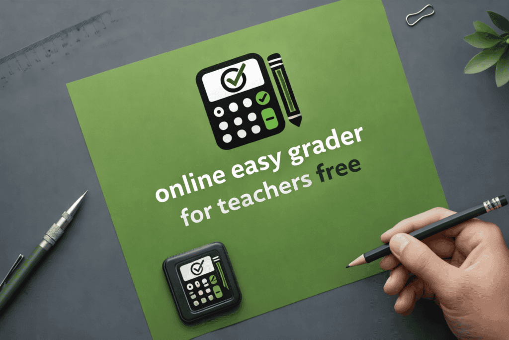 online easy grader for teacher free