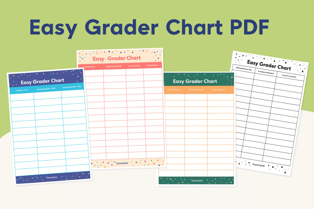 easy grader chart pdf