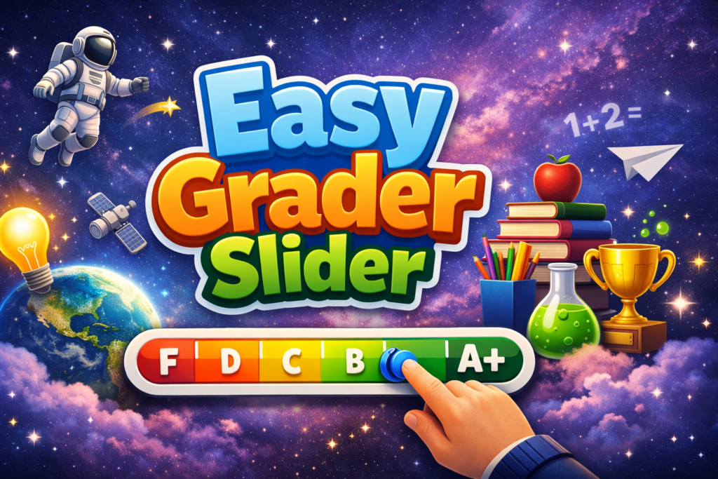 Easy Grader Slider for Teachers Who Want Faster, Fairer Grading