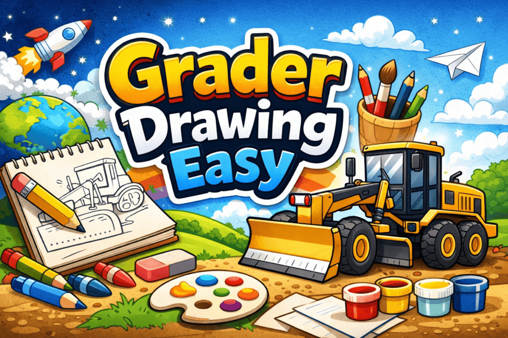 grader drawing easy