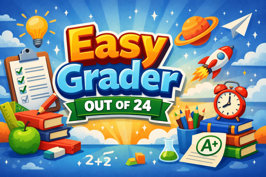 easy grader out of 24