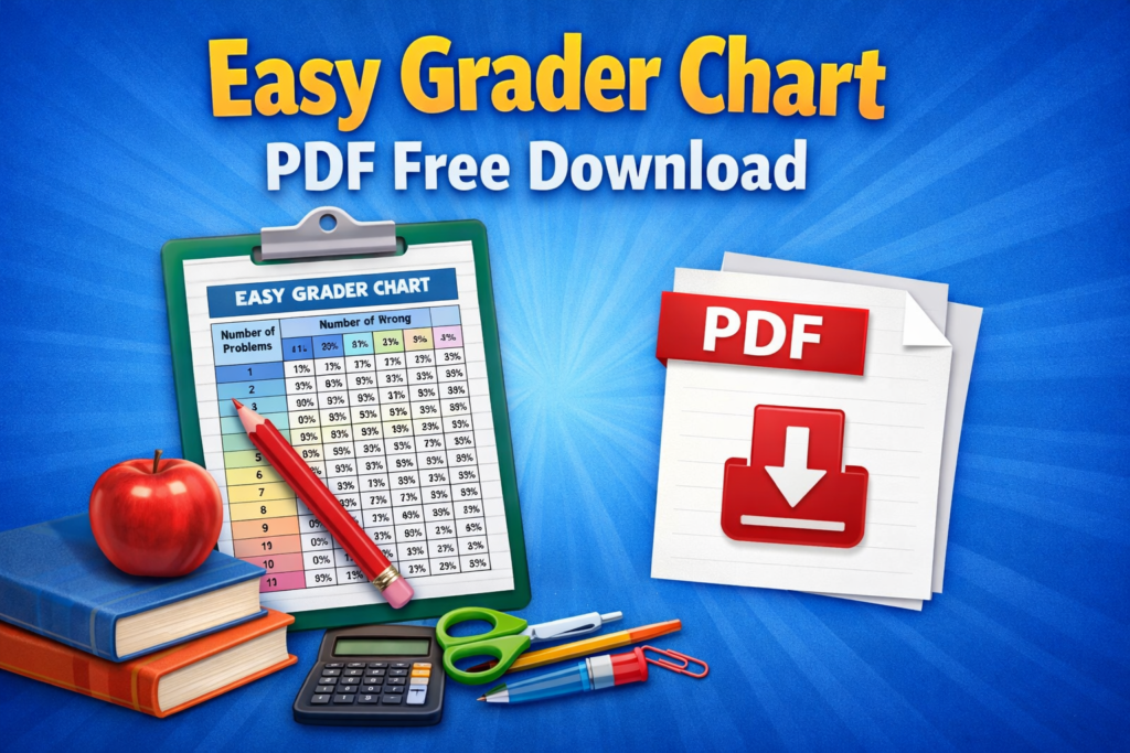 easy grader chart pdf free download