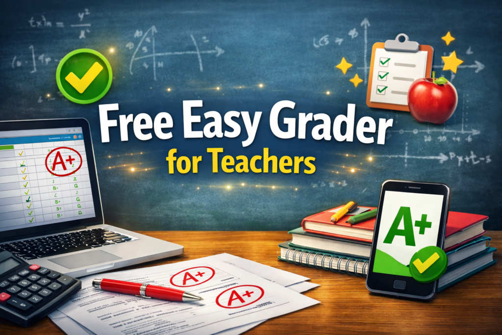 free easy grader for teachers