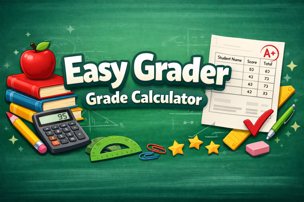 Easy Grader Grade Calculator Simple Way to Calculate Grades 