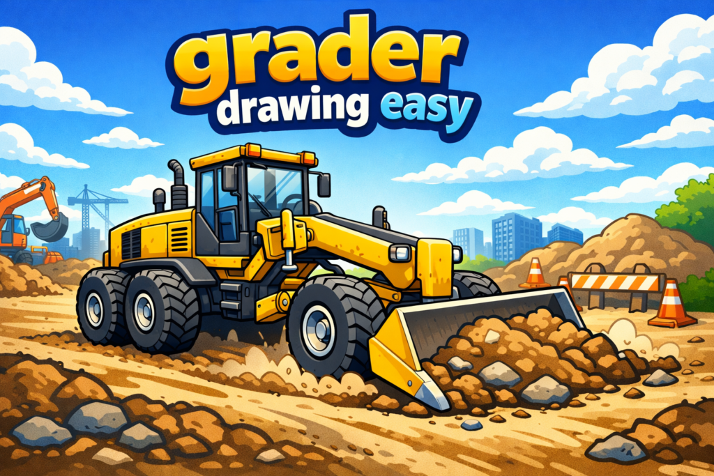 grader drawing easy