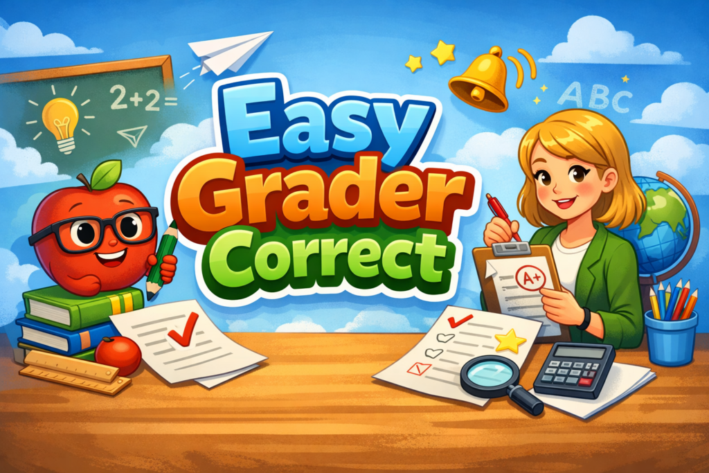 Easy Grader Correct The Accurate and Stress-Free Grading