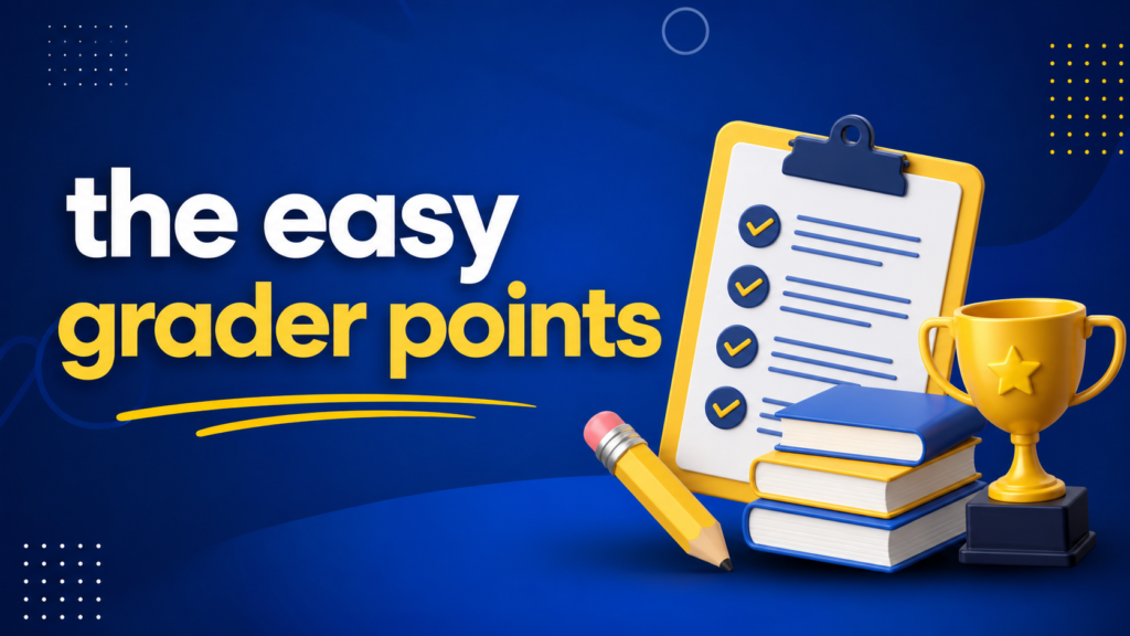 The Easy Grader Points Powerful and Smart Way to Grading
